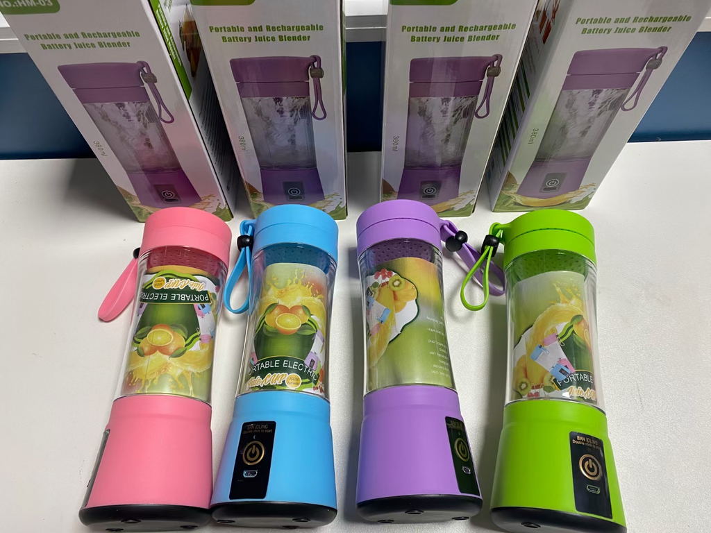 Portable USB Rechargeable Blender – Mini Fruit Juice Mixer & Smoothie Maker
